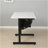 White Adjustable Drafting Drawing Table With Stool And 3 Drawers