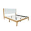 Structure de lit plateforme avec tête de lit tapissier-130618600-130618604