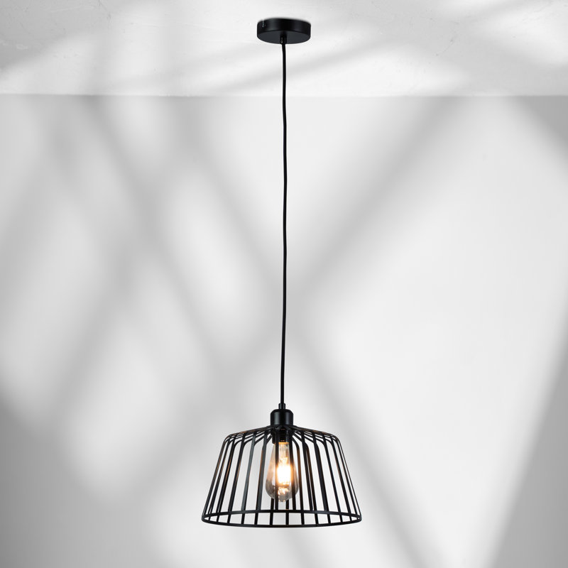 Anival 1 - Light Satin Black Pendant