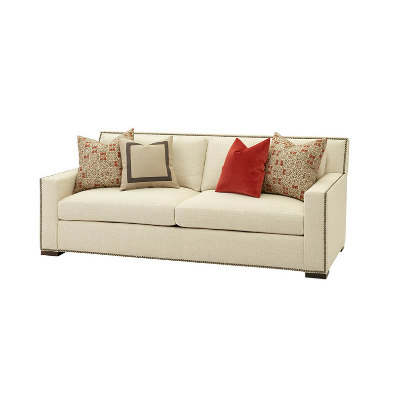 Charles Sofa, Ebony, Banks Heron