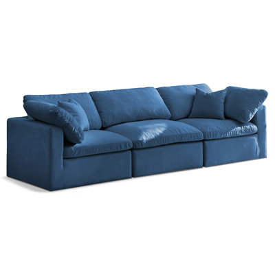 Atis 105'' Velvet Sofa
