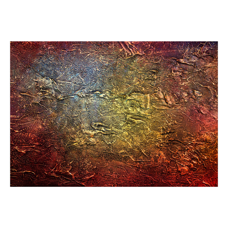 Ealyn Textured Matte Peel & Stick Mural, 343 cm x 245 cm