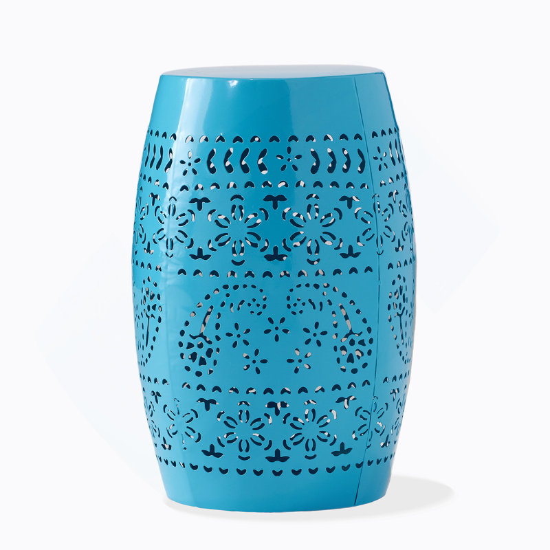 12" Side Table, Blue