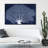 " Coral Fan Cyanotype Marine Life " by Oliver Gal-14355582-119181402-70556700