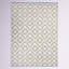 Tapis gris / beige en plastique tissé à la machine Rectangle Iklim-1652934232