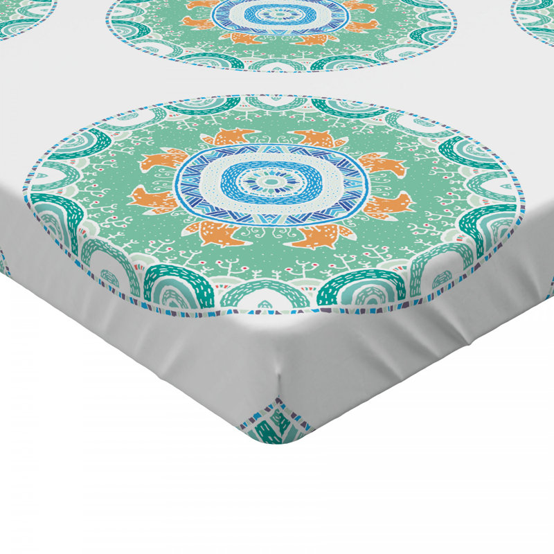 Microfiber Damask Fitted Sheet, Full Fitted Sheet
