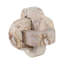 Sculpture raffinée en nœuds de marbre pour la décoration intérieure - Accent décoratif pour bureau, salon ou étagère - Ivoire et brun clair-107086724