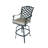 Humza 4 - Person Patio Dining Set with Round Table , Cushions Included