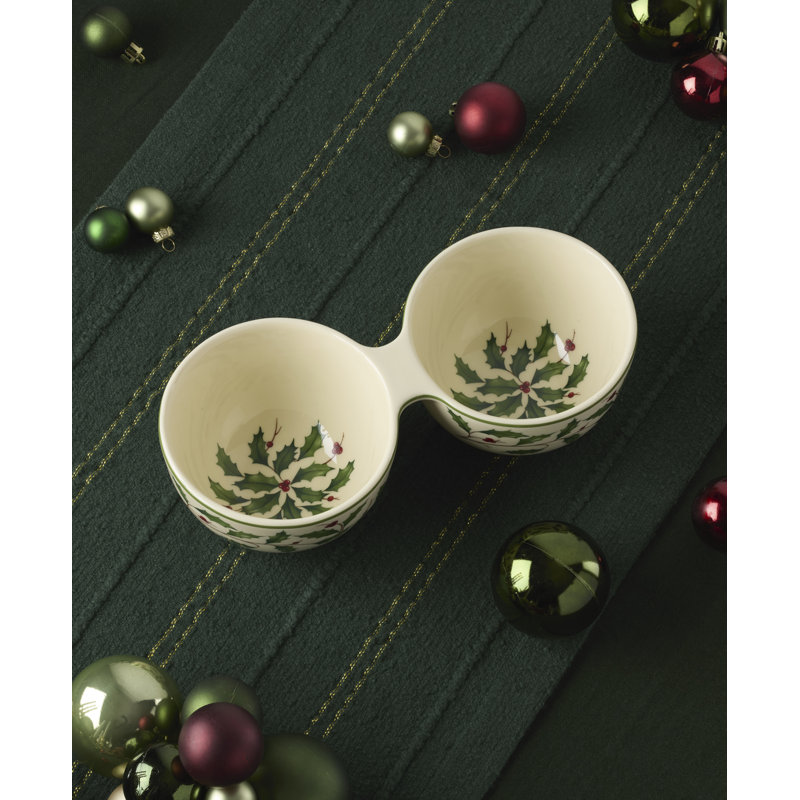 Holiday Double Dip Bowl