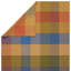 Tapis rayé multicolore fait à la main Scenic PLE03-475938571