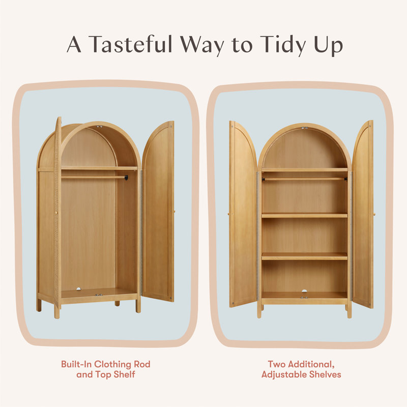 Bondi Cane Armoire, Assembled