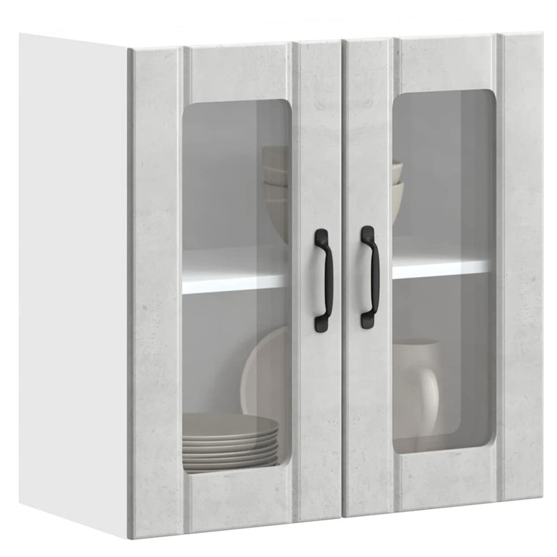 Armoire murale vidaXL, H 23,62 po x l 23,62 po x P 12,20 po, Chêne brun