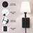 1-Light Iron Hardwired Wallchiere-602470850