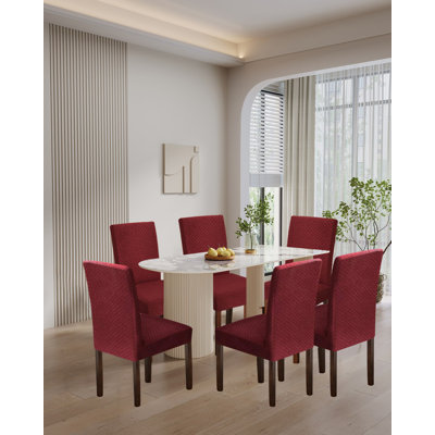 Dining Chair Slipcover, Stretch Chair Covers