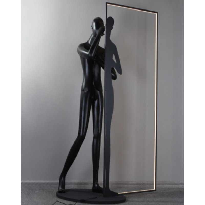 79'' Black LED Novelty Floor Lamp