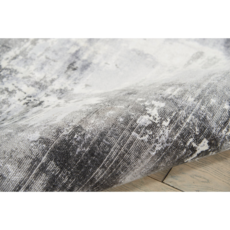 Tapis gris Sabara, Rectangle 3 pi 9 po x 5 pi 9 po