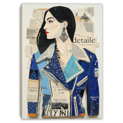 Art mural sur toile tendue Blue