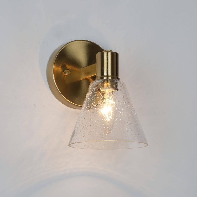 Applique murale 1 lumière Glam Gold