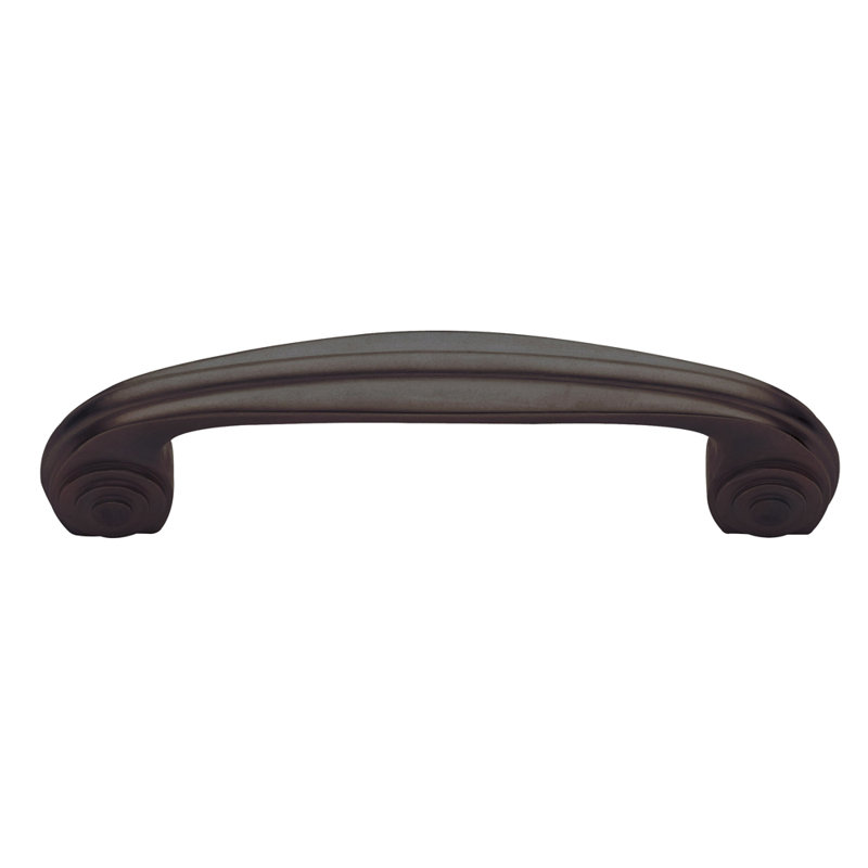 Deco Arch Pull, Venetian Bronze, 3.5"