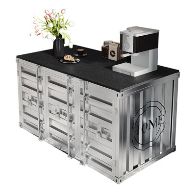 Industrial Container-Style Sideboard 47.24'' Sideboard