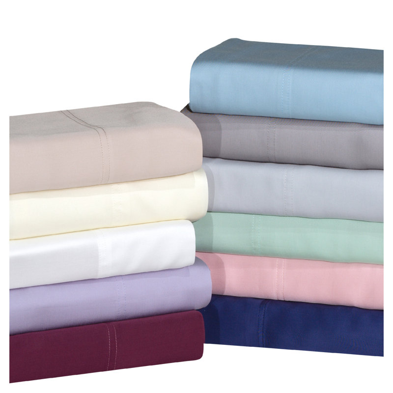 Luxuriously Soft 100% Viscose Derived from Bamboo 5-Piece Sheet Set, Oeko-TEX Certified, Split King - Silver Gray