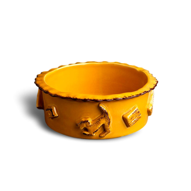 Bol à eau, Grand, Caramel