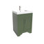 Ensemble de meuble-lavabo autoportant bleu marine avec comptoir en quartz de Carrare blanc 24 po Aurilla-1377592117-1488533895