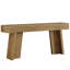 Table d'entrée de style champêtre, console avec charme rustique et grand rangement pour le vestibule ou le salon