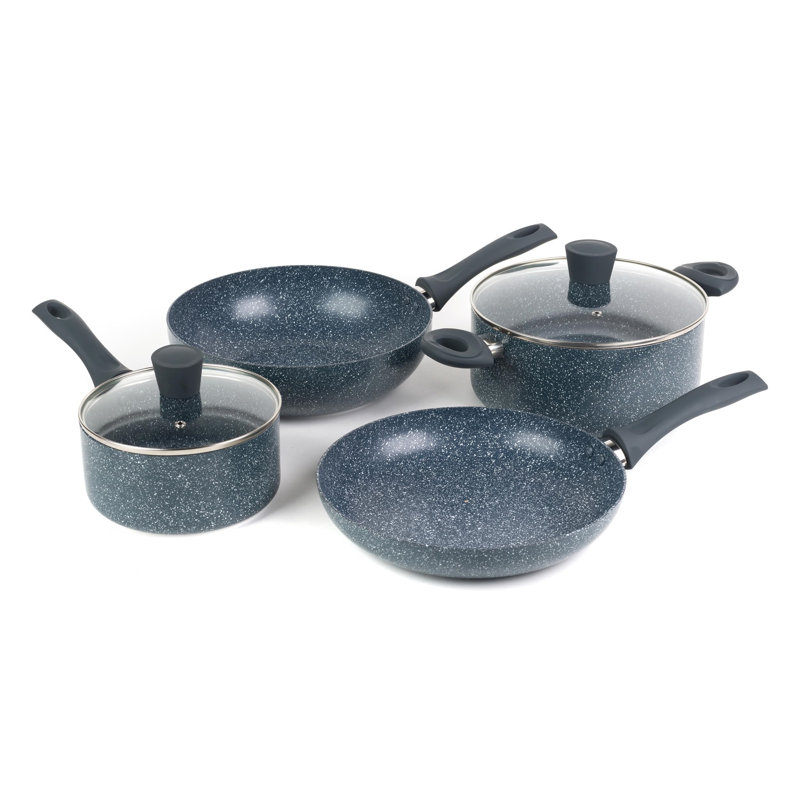 6 - Piece Non-Stick Aluminum Cookware Set