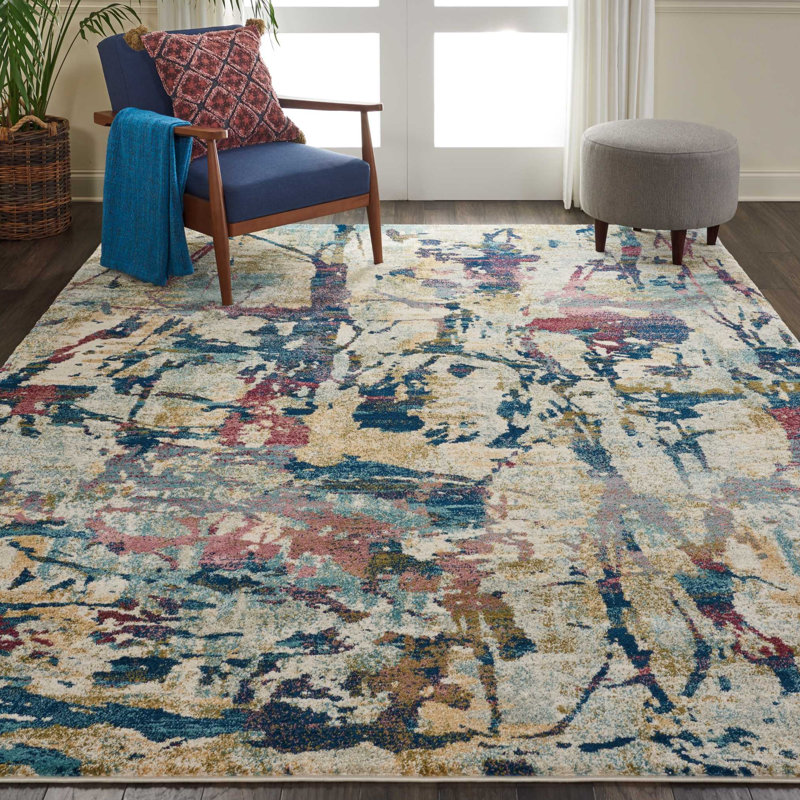 Dreya Abstract Indoor Rug, Rectangle 7'10" x 10'6"