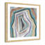 Agate moderne bleu sarcelle - peinture encadrée-60347034-60347044