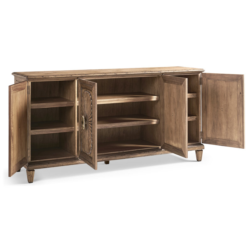Palm Court 76'' W Solid Wood Sideboard