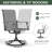 4- Person Round Dining Table With Swivel Chairs-1954123811