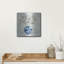 Art mural en métal de luxe «Chinoiserie and Branches Neutral» par Silvia Vassileva, 12 po x 12 po