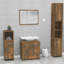Labus 60cm Single Bathroom Vanity Base Only-1498966475