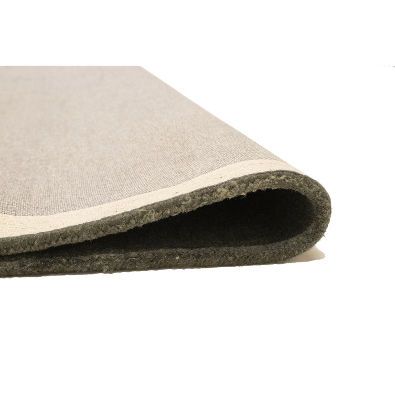 Tapis oriental brun foncé moderne 5 x 8