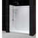 Qwall 60" W x 76.75" H Framed Rectangle Shower Stall and Base Included
