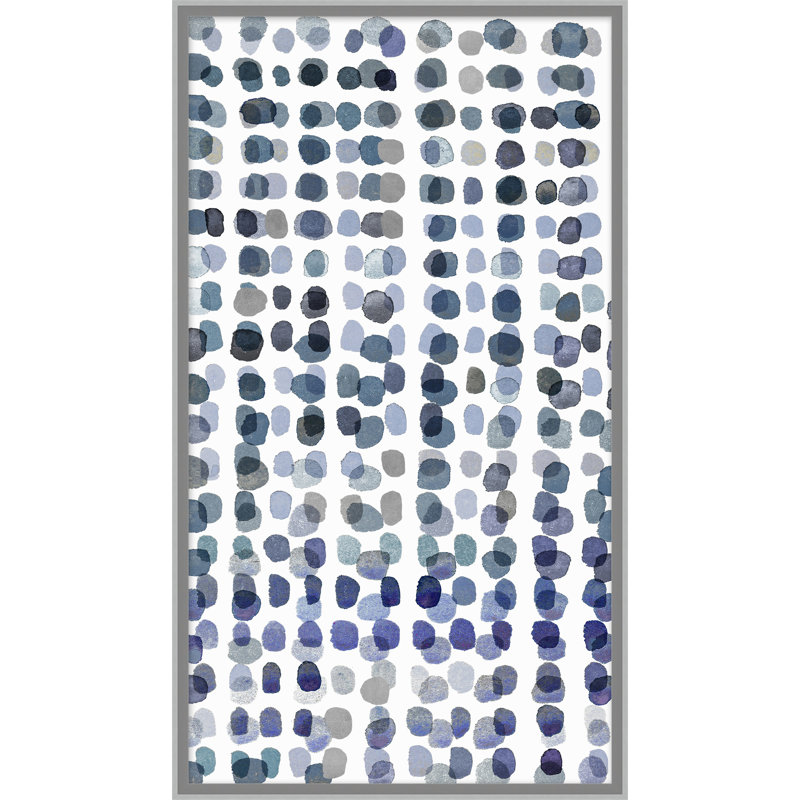 Raining Blues Print by Lillian August