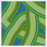 Cushing Green Twist By Jacques Pilon - Framed Wall Art
