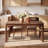 63" Solid Wood Dining Table
