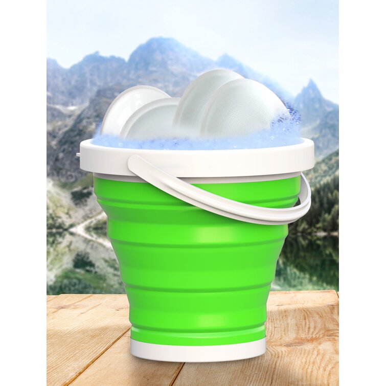 Collapsible Bucket, Portable Foldable Bucket Water Container Wash Basin for  Fishing, Camping, Gardening, Travel, Outdoor Activities, Lightweight &  Durable, Space-Saving 