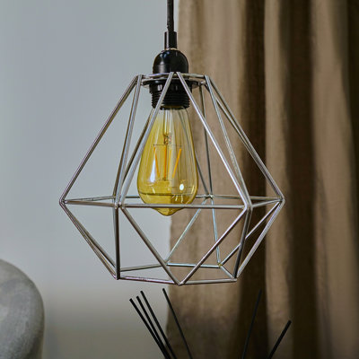 Carnegie 20cm H Metal Novelty Pendant Shade ( Clip On )