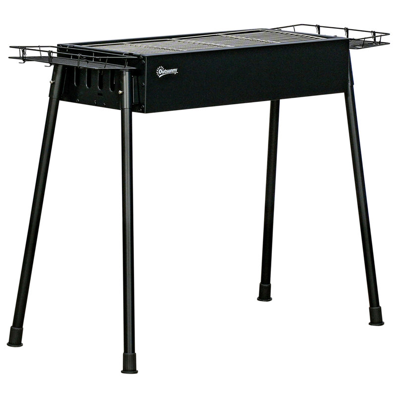 Outsunny 94cm W Portable Charcoal Grill