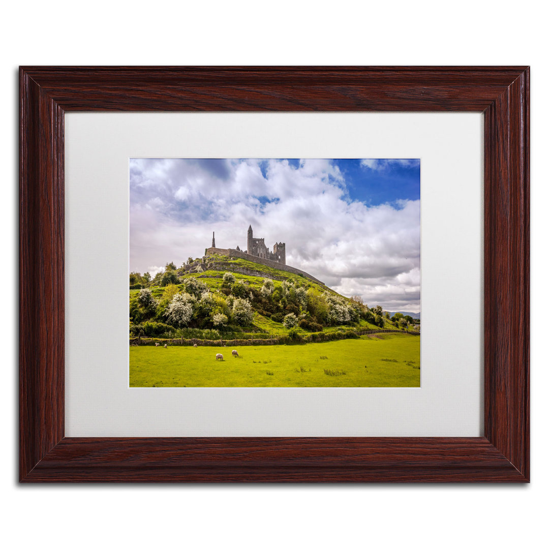 " Rock Of Cashel Ireland " by Pierre Leclerc Millwood Pines Frame 