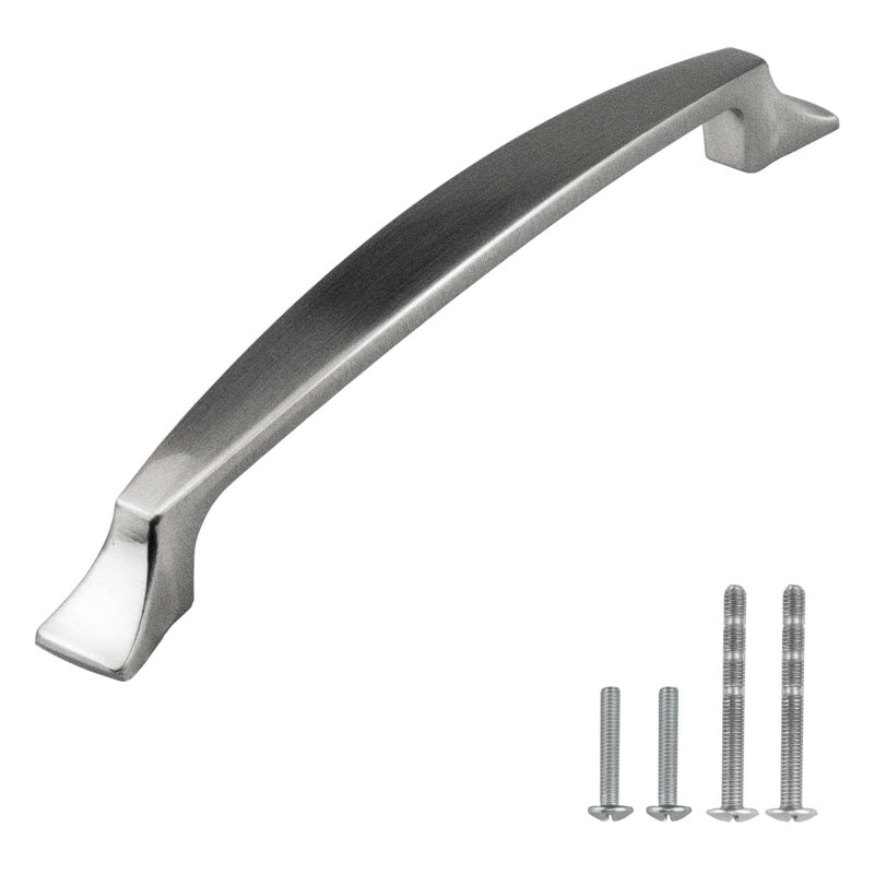 Brooklyn Center Arch Pull (Set of 10), Brushed Nickel, 5"