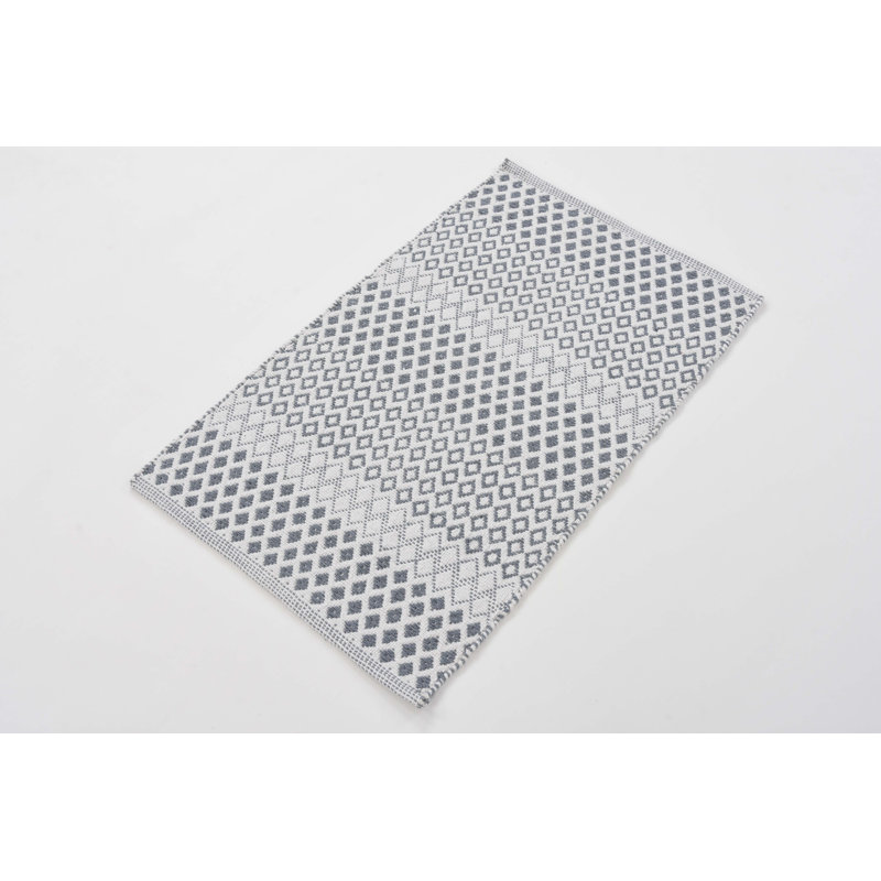 Kristian Cotton Geometric Indoor Rug, Rectangle 1'9" x 2'10"