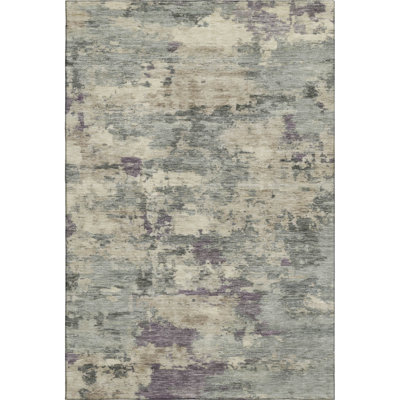 Premium Machine Washable Mayfield AMF2074 Abstract Rug