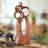 Orren Ellis Handmade Devoted Wood Sculpture