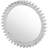 Kazmira Solid Wood Round Mirror-50509451-50509885
