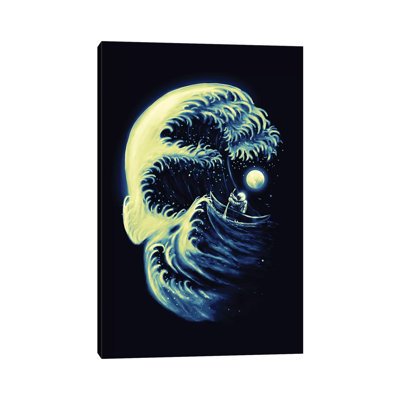 Death Wave 1 Piece Wall Art on Canvas